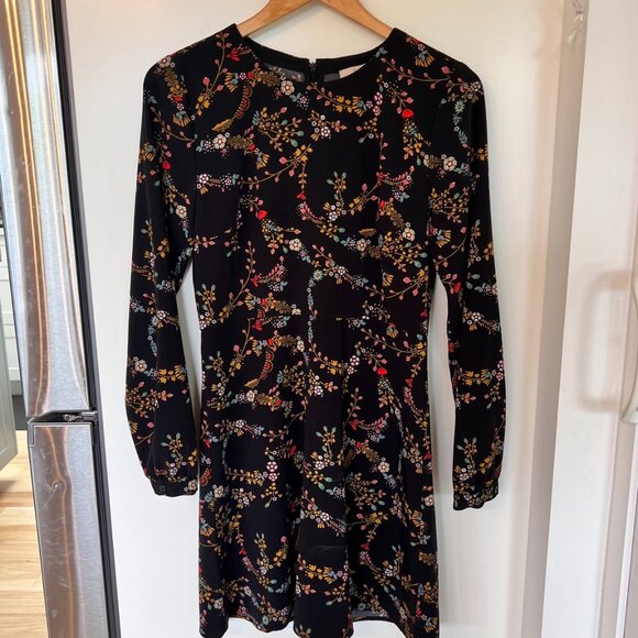 Loft Long Sleeve Floral Dress - Picture 8 of 8